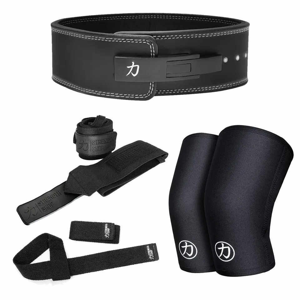 strength-shop-ultimate-strength-kit-stealth-13-mm-lever-belt-set-mit-sleeves-und image 1