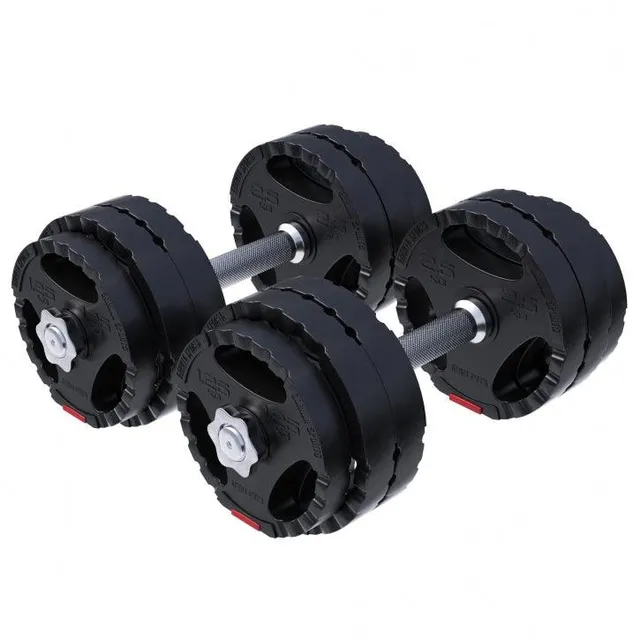gorilla-sports-kurzhantel-set-kunststoff-gripper-30-kg-mit-sternverschl-ssen image 1
