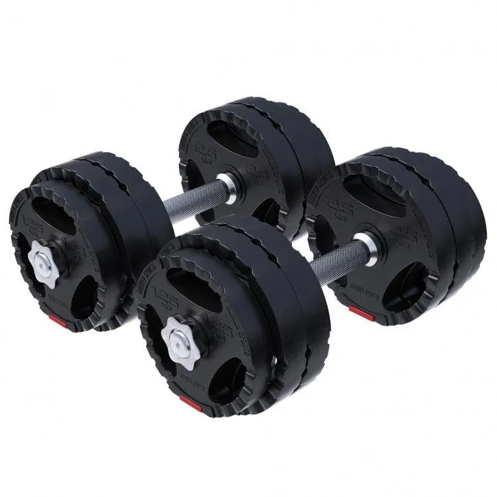 gorilla-sports-kurzhantel-set-kunststoff-gripper-30-kg-mit-sternverschl-ssen image 1