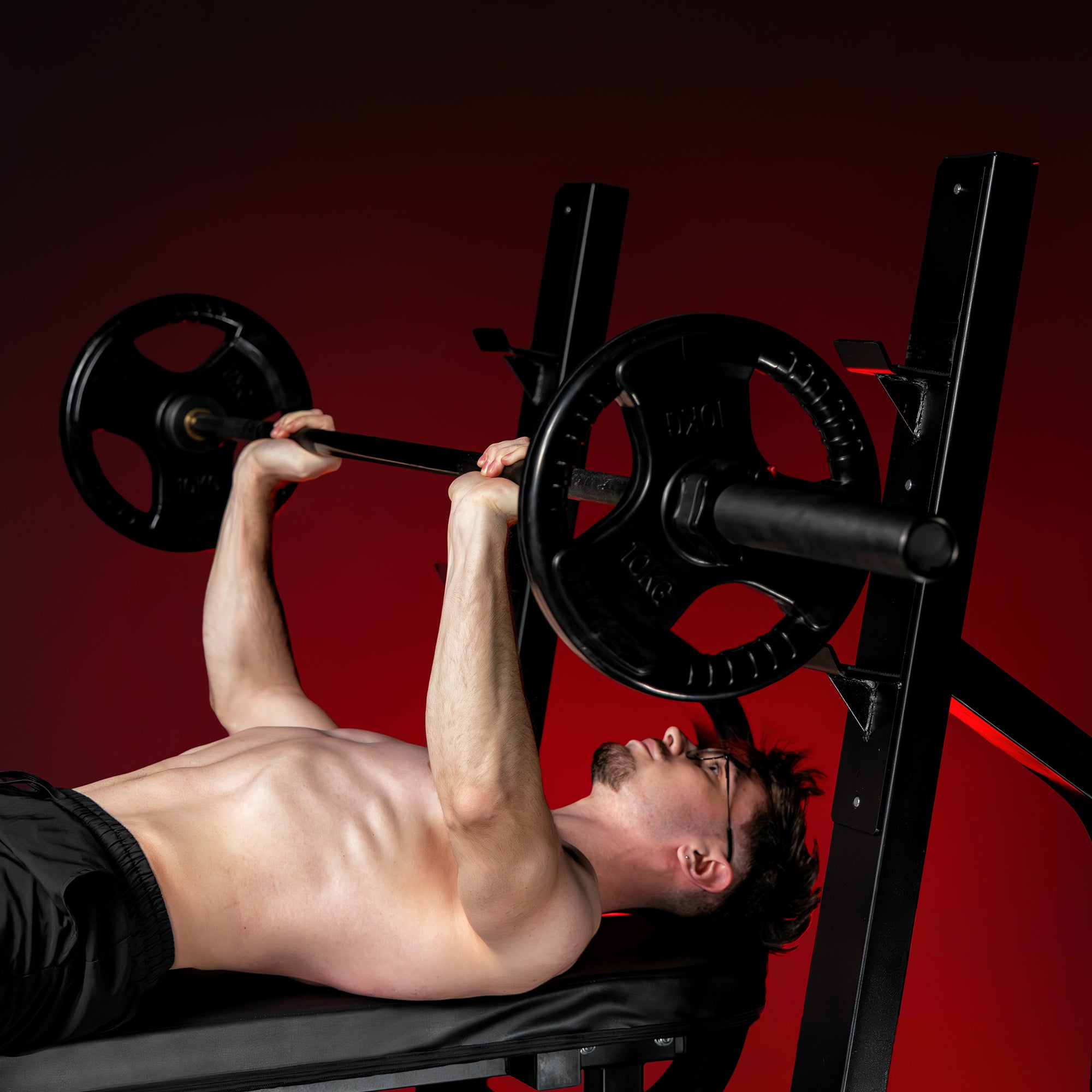 gorilla-sports-langhantel-olympia-cerakote-220-cm-20-kg image 2