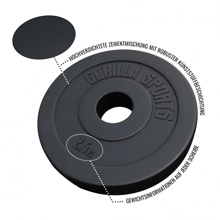gorilla-sports-hantelscheibe-kunststoff-olympia-50-51-mm-1-25-bis-15-kg image 4