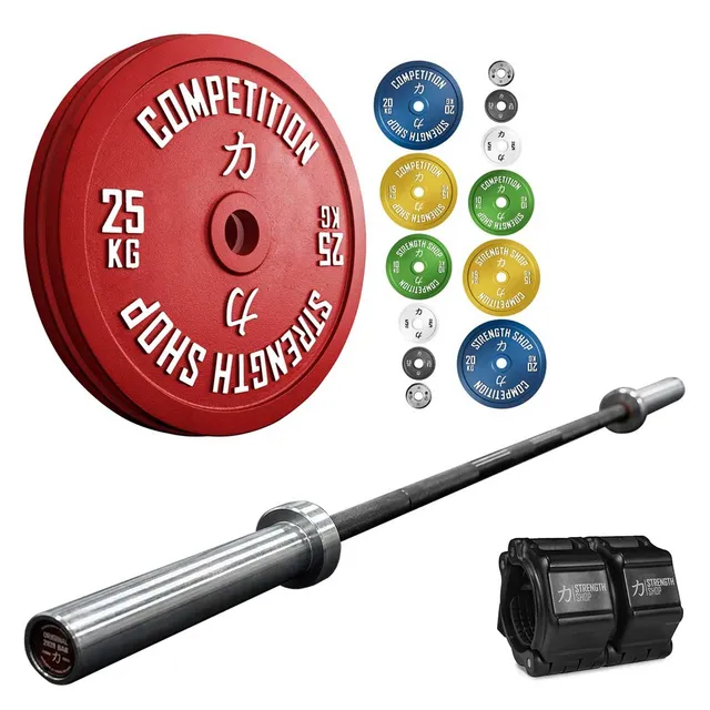 strength-shop-elite-competition-bundle-157-5-kg-kalibrierte-scheiben-set-power-b image 1