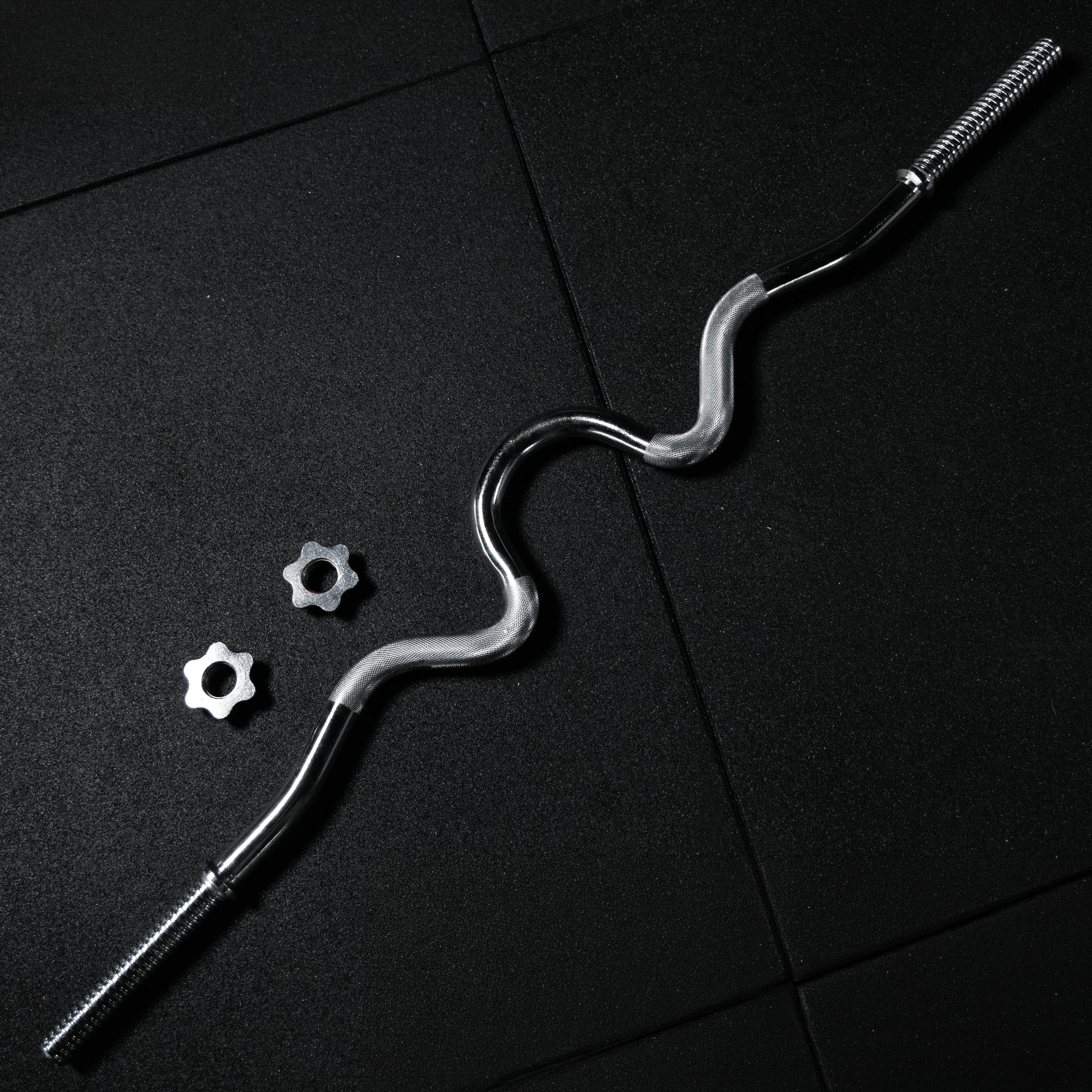 gorilla-sports-super-sz-hantelstange-120-cm-mit-sternverschl-ssen image 3