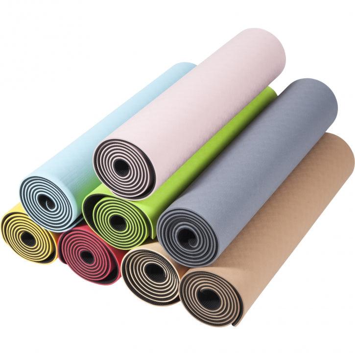 gorilla-sports-yogamatte-60-cm-x-0-6-cm-rutschfest-mit-rautenmuster image 2
