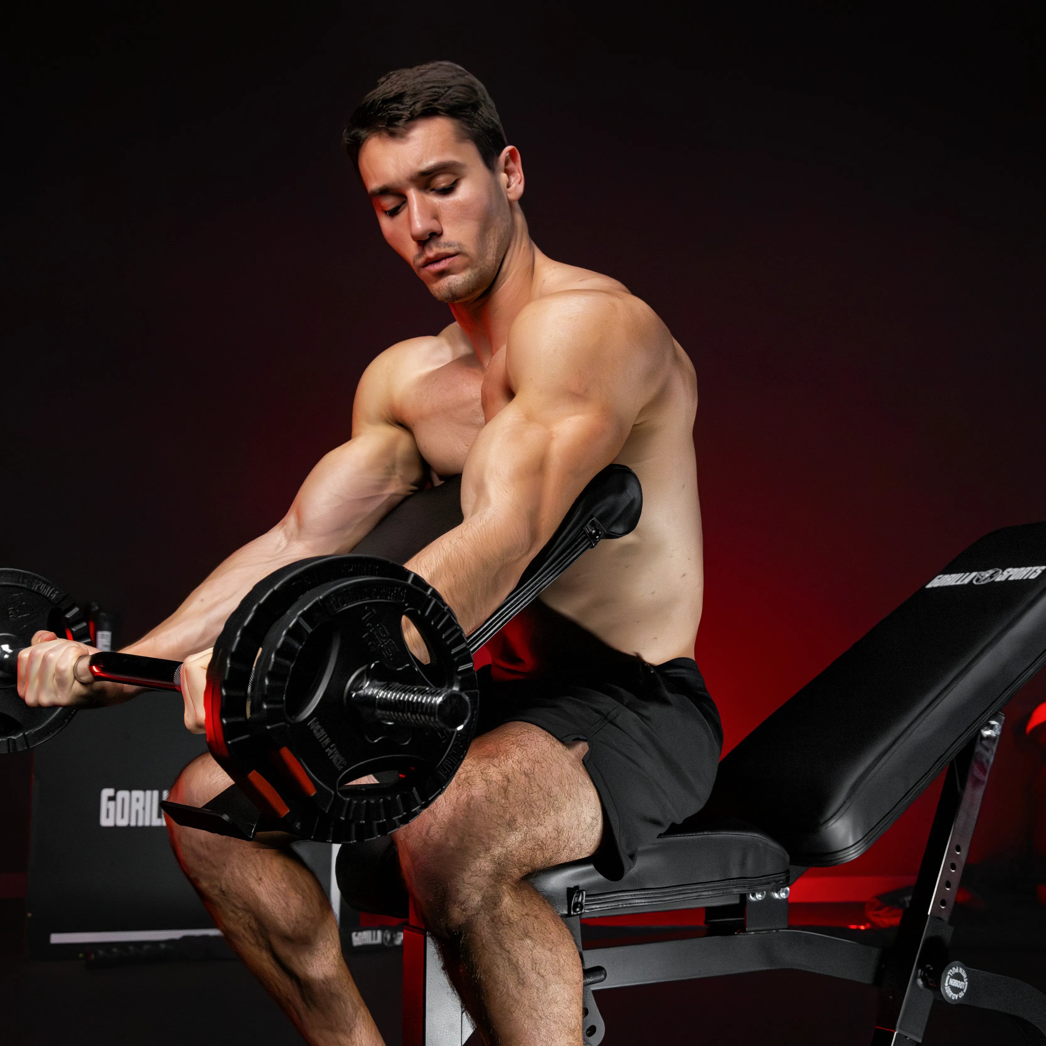 gorilla-sports-schr-gbank-verstellbar-inkl-beinstrecker-und-curlpult image 2