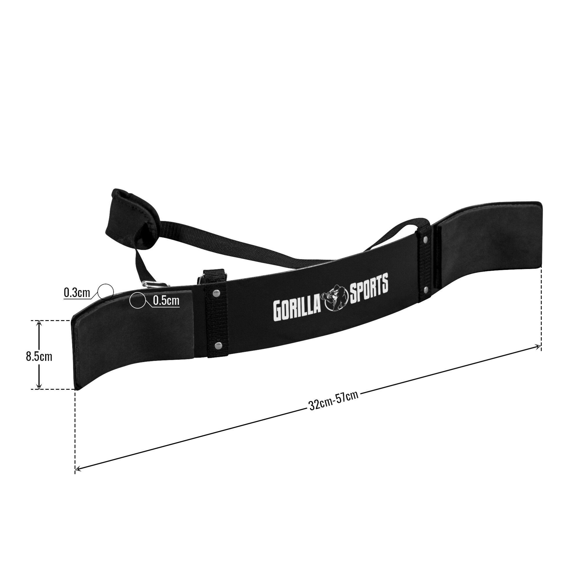 gorilla-sports-arm-blaster-bizepstrainer-schwarz image 5
