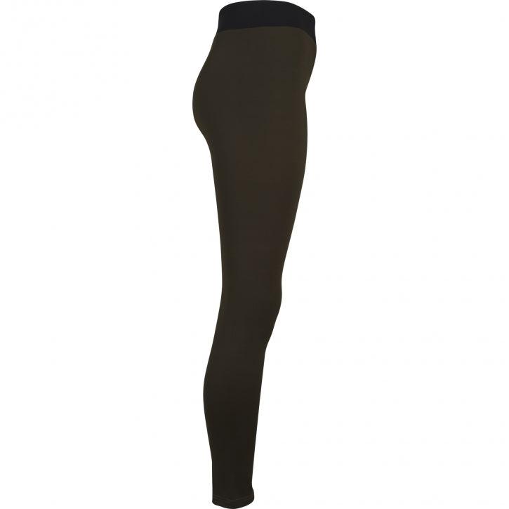 gorilla-sports-sport-leggings-damen-schwarz-rosa-schwarz-olive image 5