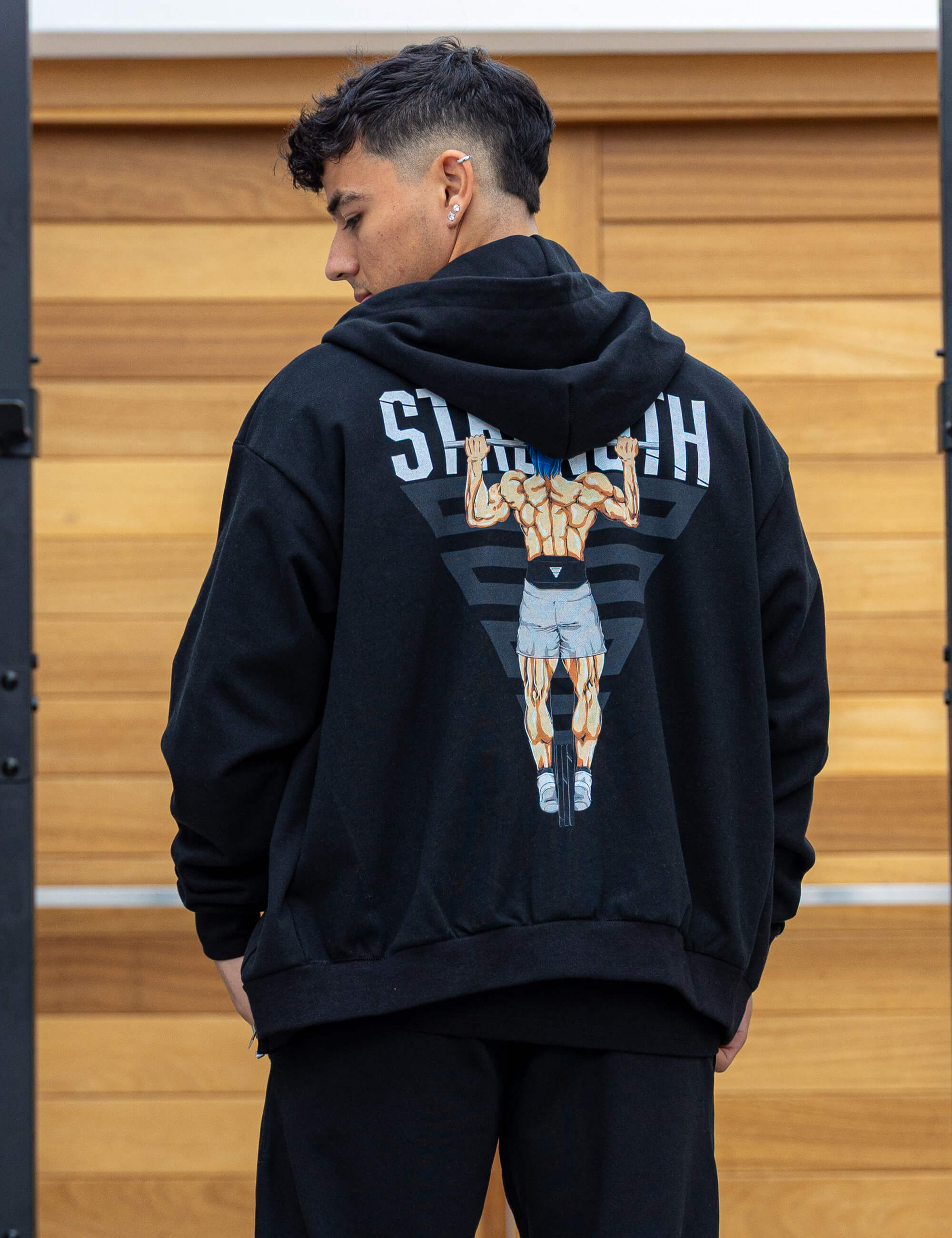 gornation-anime-oversized-zip-hoodie-strength-hoodie-mit-rei-verschluss image 1