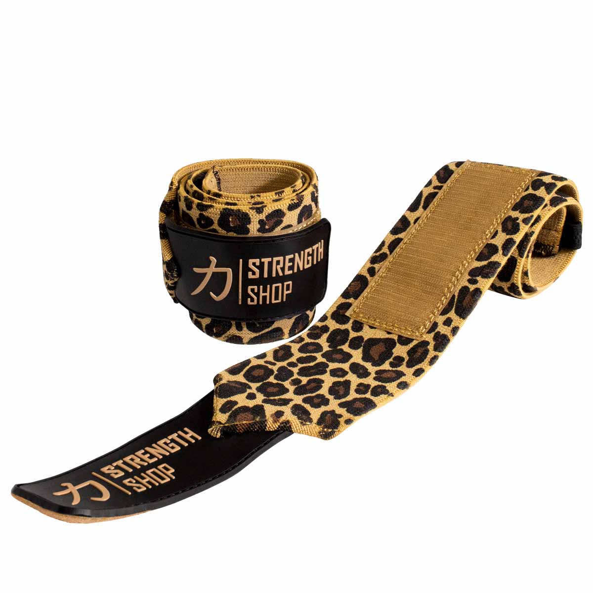 strength-shop-handgelenkbandagen-mittelfest-leopardprint-ipf-30cm-60cm image 1