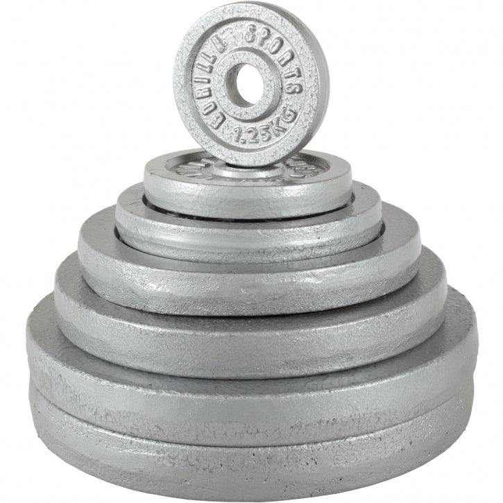 gorilla-sports-kurzhantel-set-gusseisen-20-kg-mit-sternverschl-ssen image 2