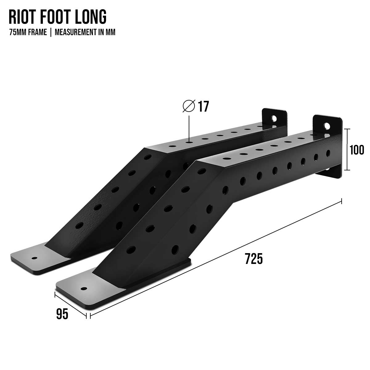 strength-shop-riot-mrr-75-pfosten-f-e-rack-basis image 2