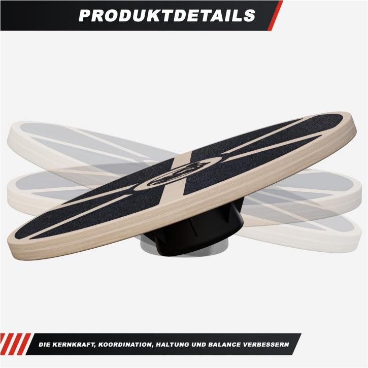 gorilla-sports-balance-board-aus-holz-wackelbrett-bis-180-kg image 4
