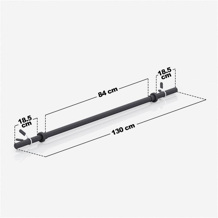 gorilla-sports-langhantel-aerobic-130-cm-kunststoff-mit-federverschl-ssen image 3