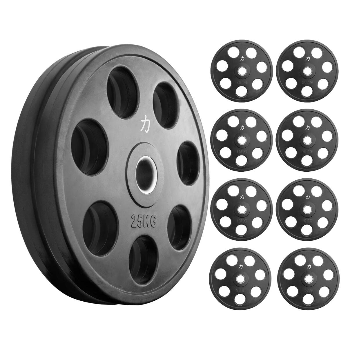 strength-shop-easy-grip-hantelscheiben-set-140kg-150kg-gummibeschichtete-gewicht image 2