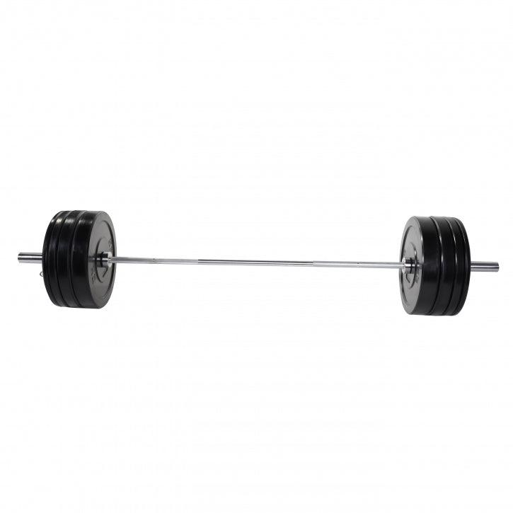 gorilla-sports-olympia-langhantel-set-bumper-plates-140-kg image 3