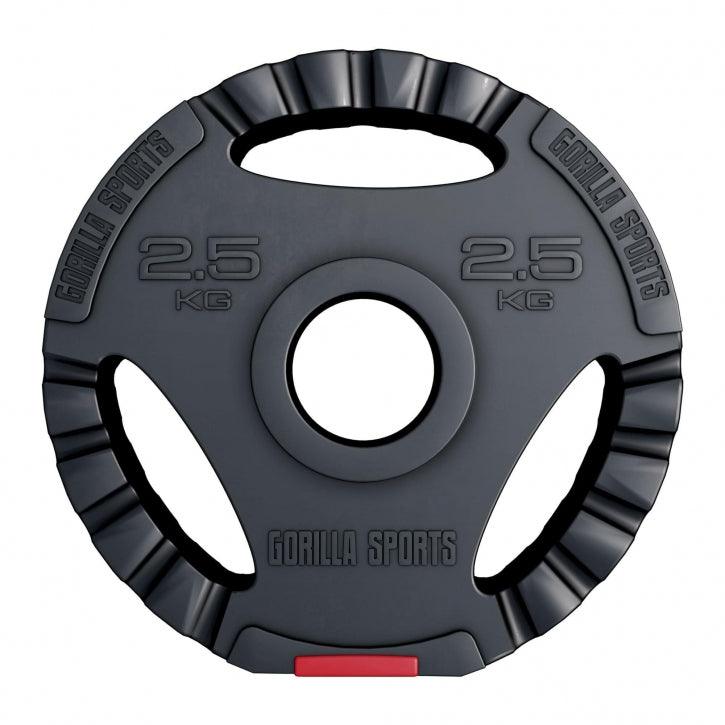 gorilla-sports-hantelscheibe-olympia-50-51-mm-kunststoff-gripper-gewichtsscheibe image 8