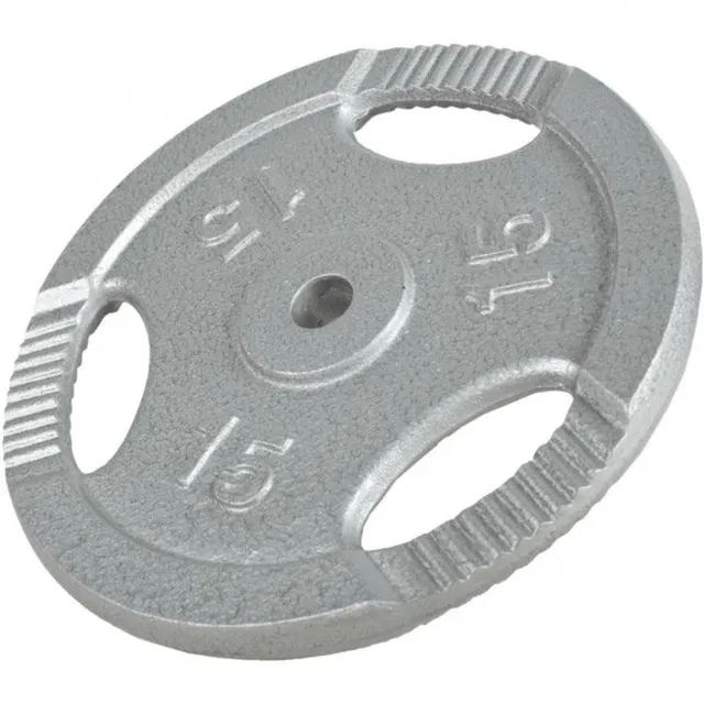 gorilla-sports-hantelscheibe-guss-gripper-1-25-4-mm-gusseisen-silber image 1