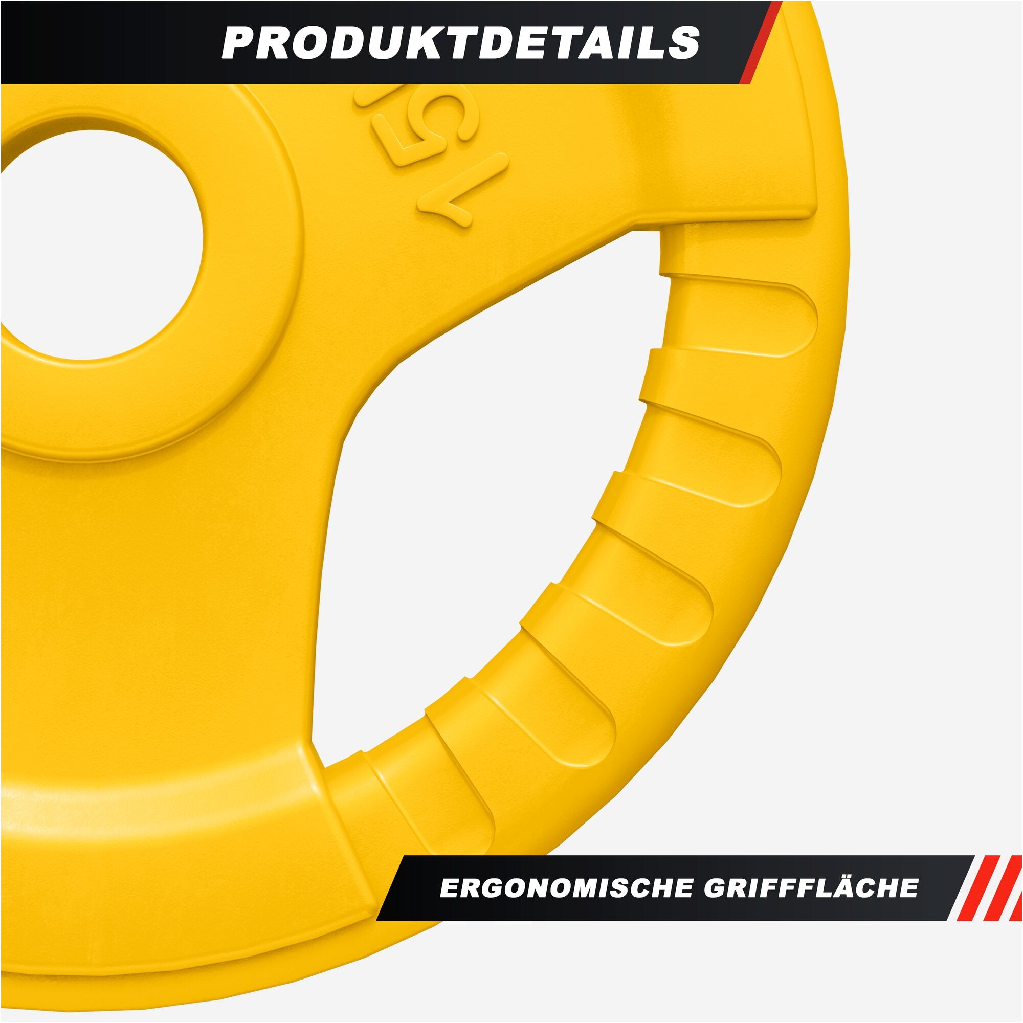 gorilla-sports-hantelscheibe-gummi-gripper-olympia-50-51-mm-1-25-bis-25-kg image 3