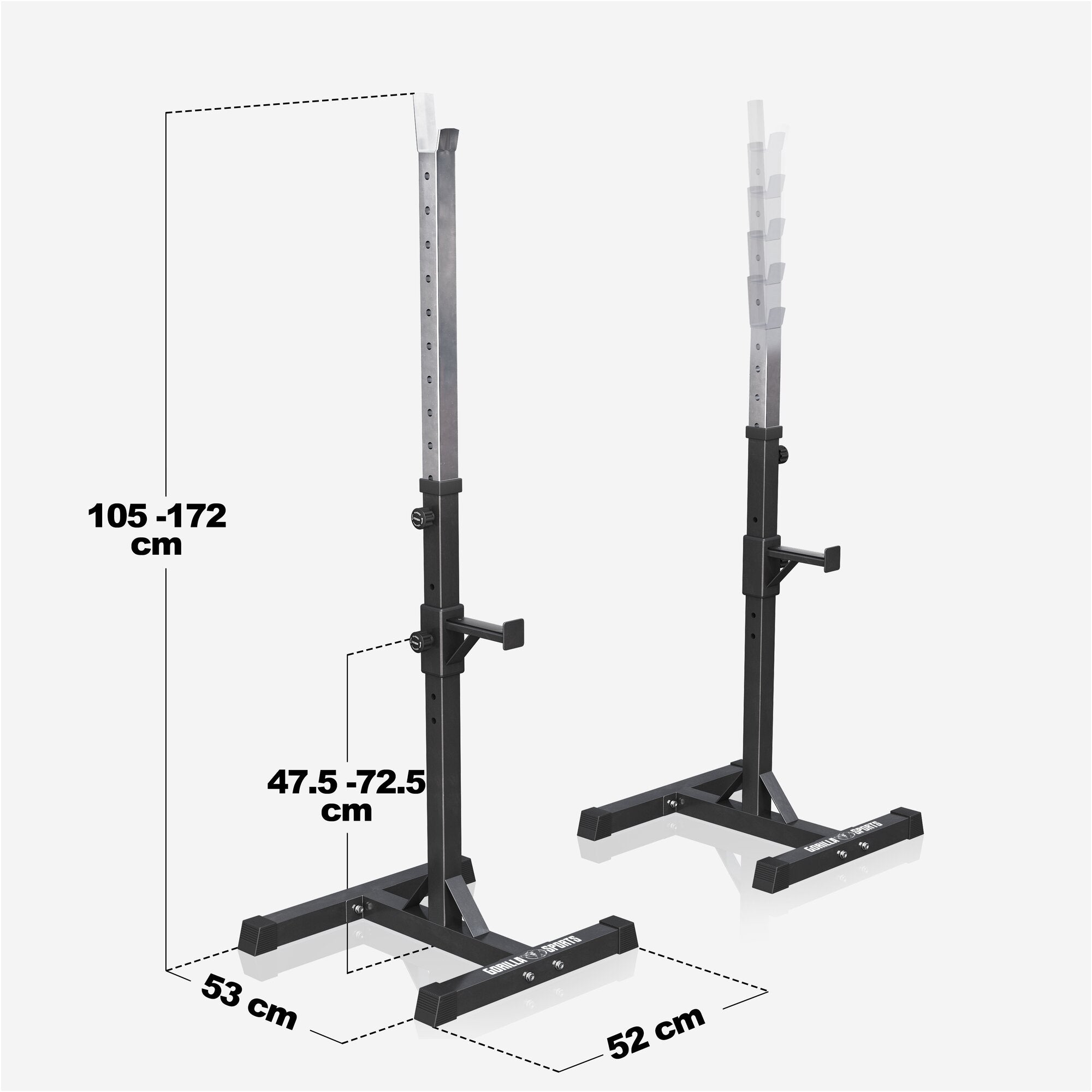 gorilla-sports-schr-gbank-mit-squat-rack-inkl-langhantel-set-75-kg image 4