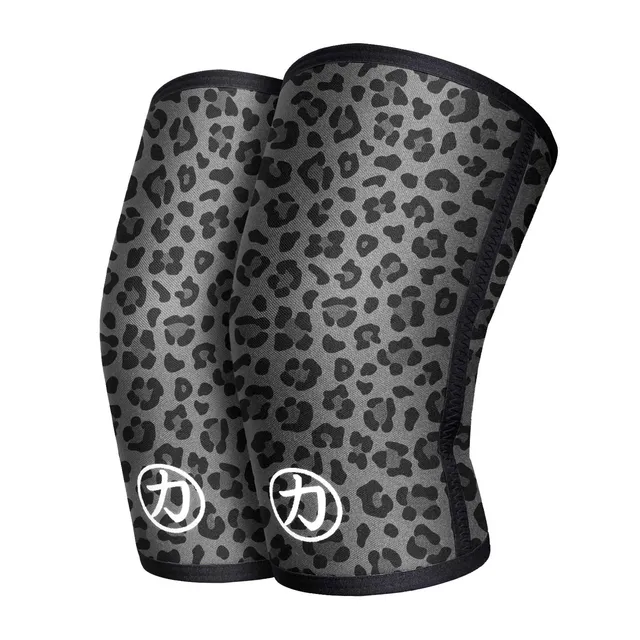 strength-shop-7mm-inferno-neoprene-knee-sleeves-dark-leo-ipf-zertifiziert-paar image 1