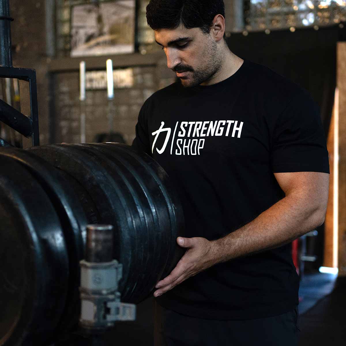 strength-shop-strength-wear-logo-t-shirt-v3-t-shirt-schwarz image 4