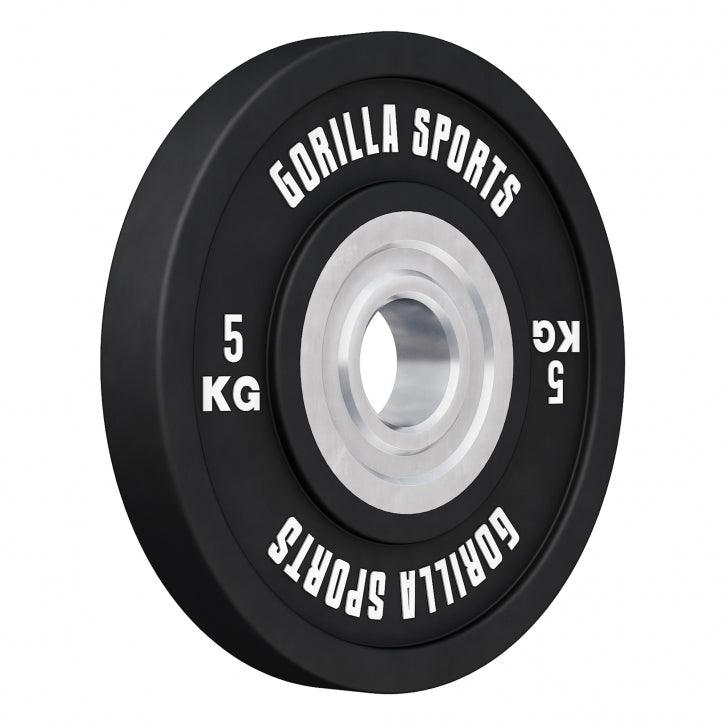 gorilla-sports-bumper-plates-gummi-olympia-pro-5-25-kg-50-51-mm image 8