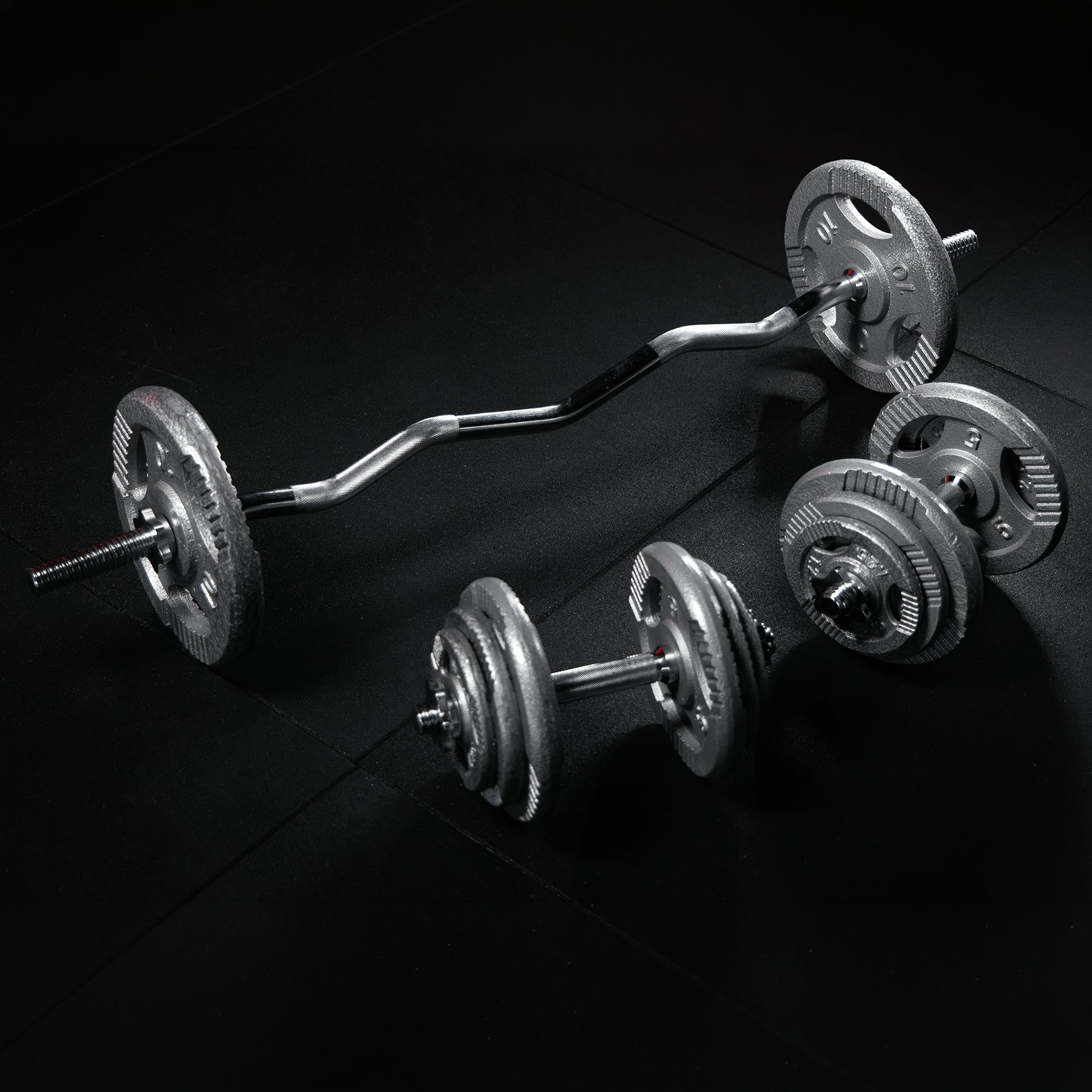 gorilla-sports-sz-curlset-gusseisen-gripper-70-kg-mit-sternverschl-ssen image 6