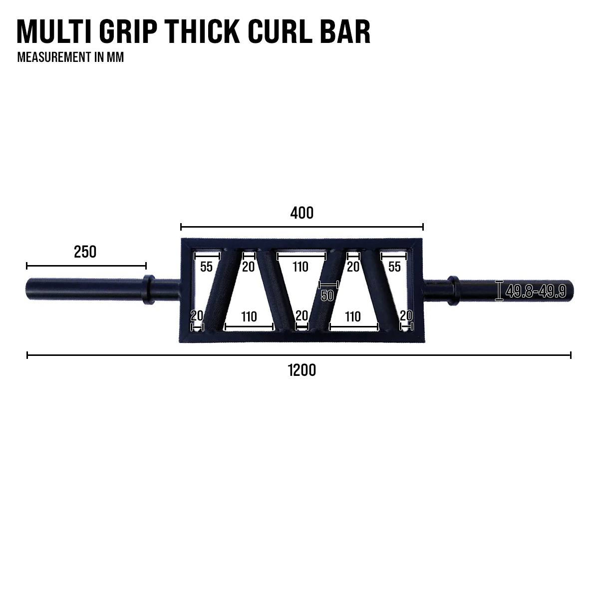 strength-shop-multi-grip-thick-curl-bar-sz-stange image 6