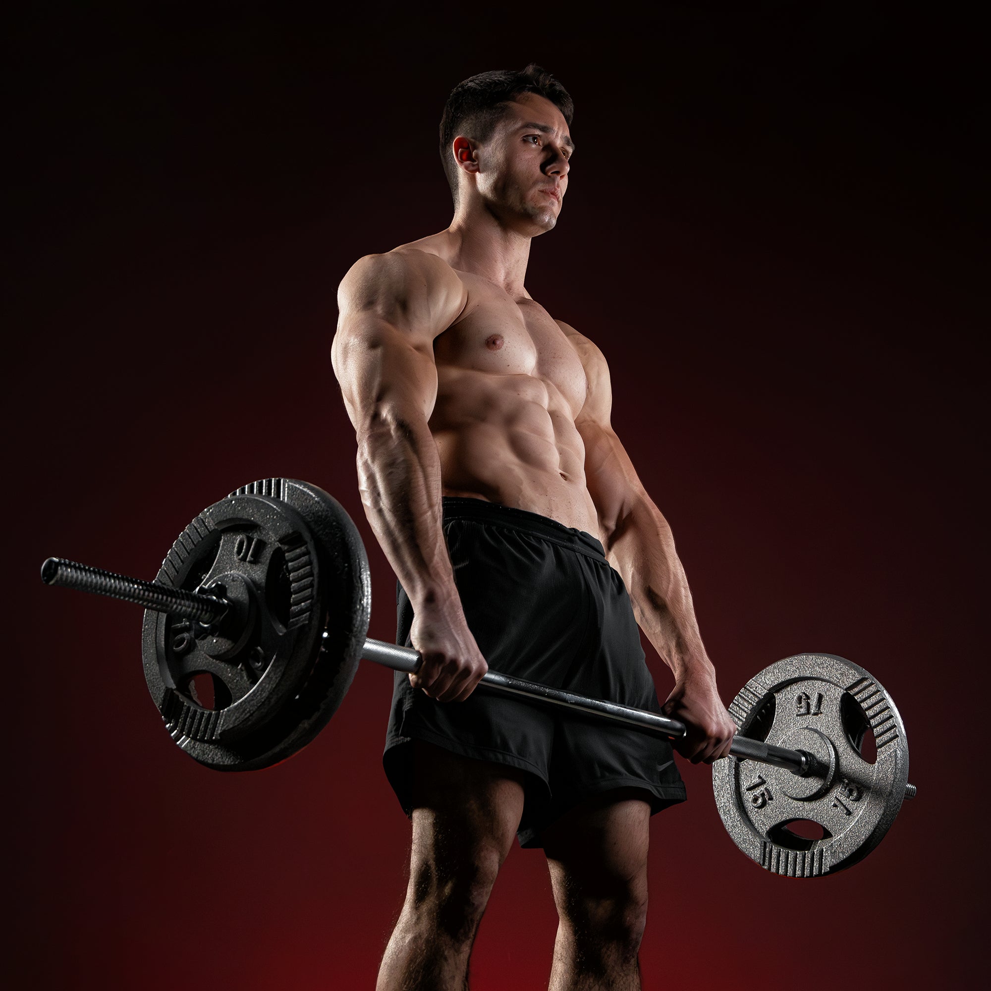 gorilla-sports-langhantel-set-gusseisen-gripper-108-kg-silber image 2
