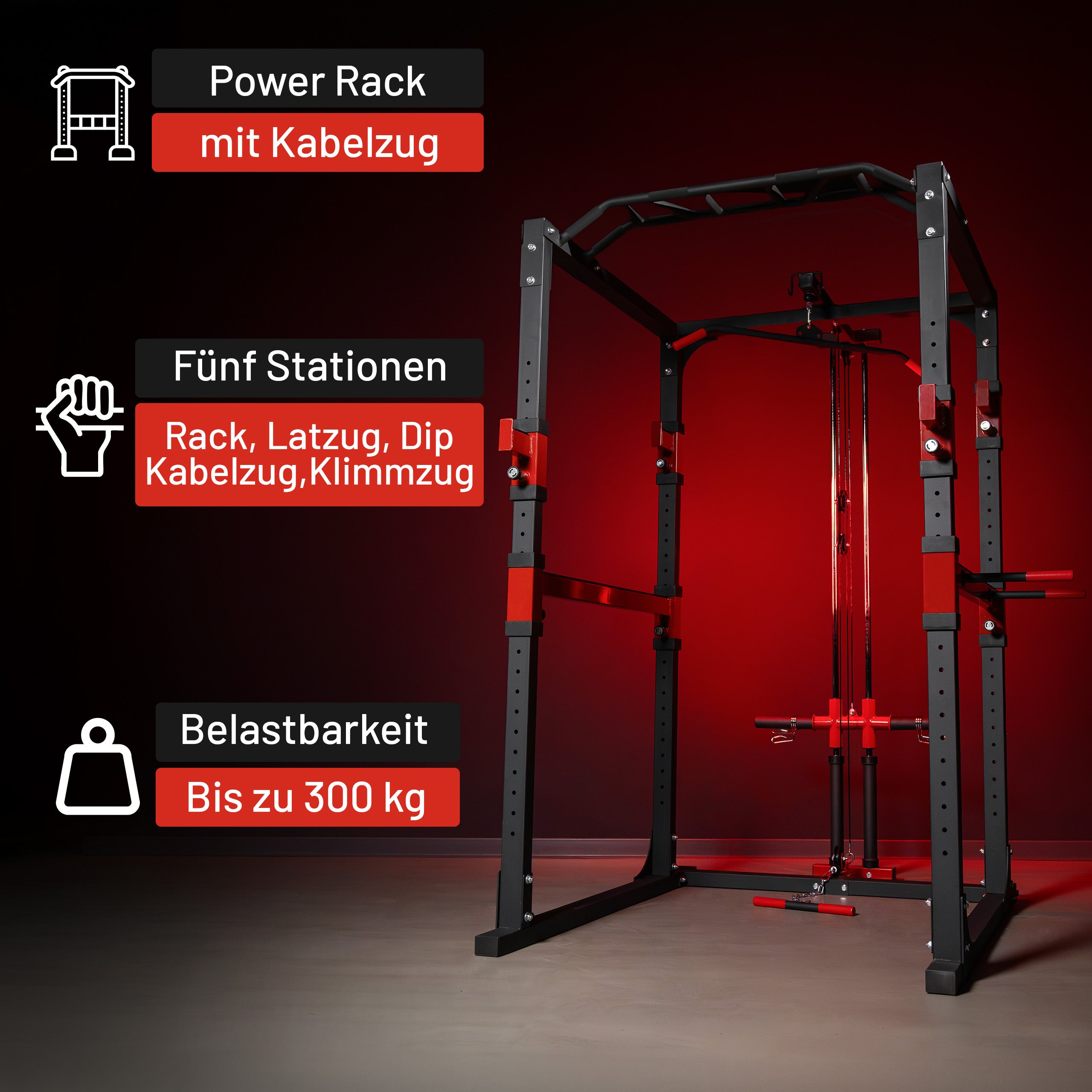 gorilla-sports-power-lifting-station-power-rack-mit-kabelzug image 3