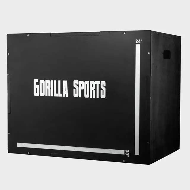 gorilla-sports-plyobox-schwarz-aus-holz-51-61-76-cm image 1