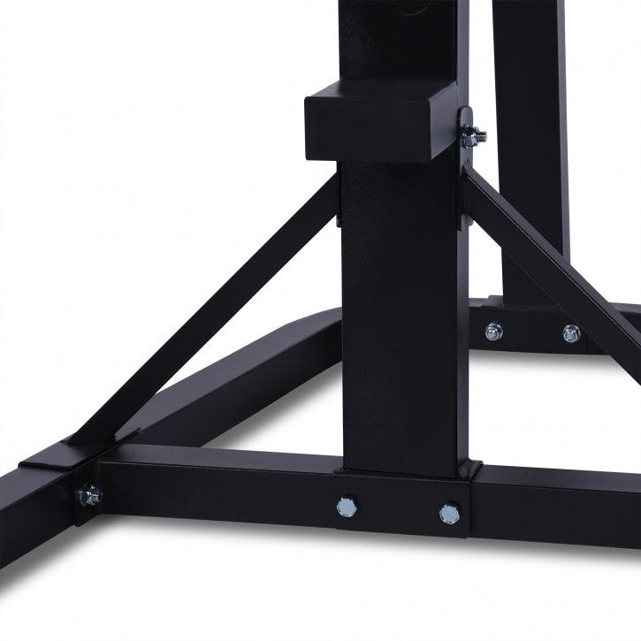 gorilla-sports-power-tower-dip-station-mit-klimmzugstange-klappbar-schwarz-rot image 7