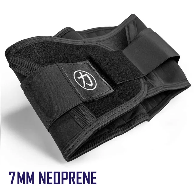 strength-shop-neopren-back-support-7mm-gewichtheberg-rtel-schwarz image 1