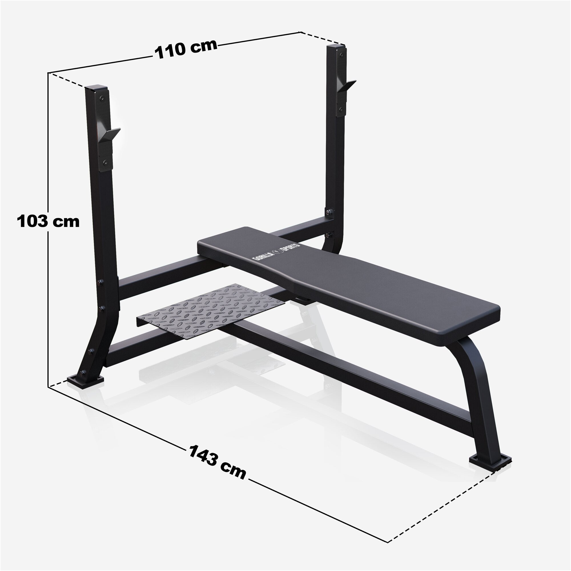 gorilla-sports-hantelbank-dr-ckerbank-mit-extra-breiter-langhantelablage image 8