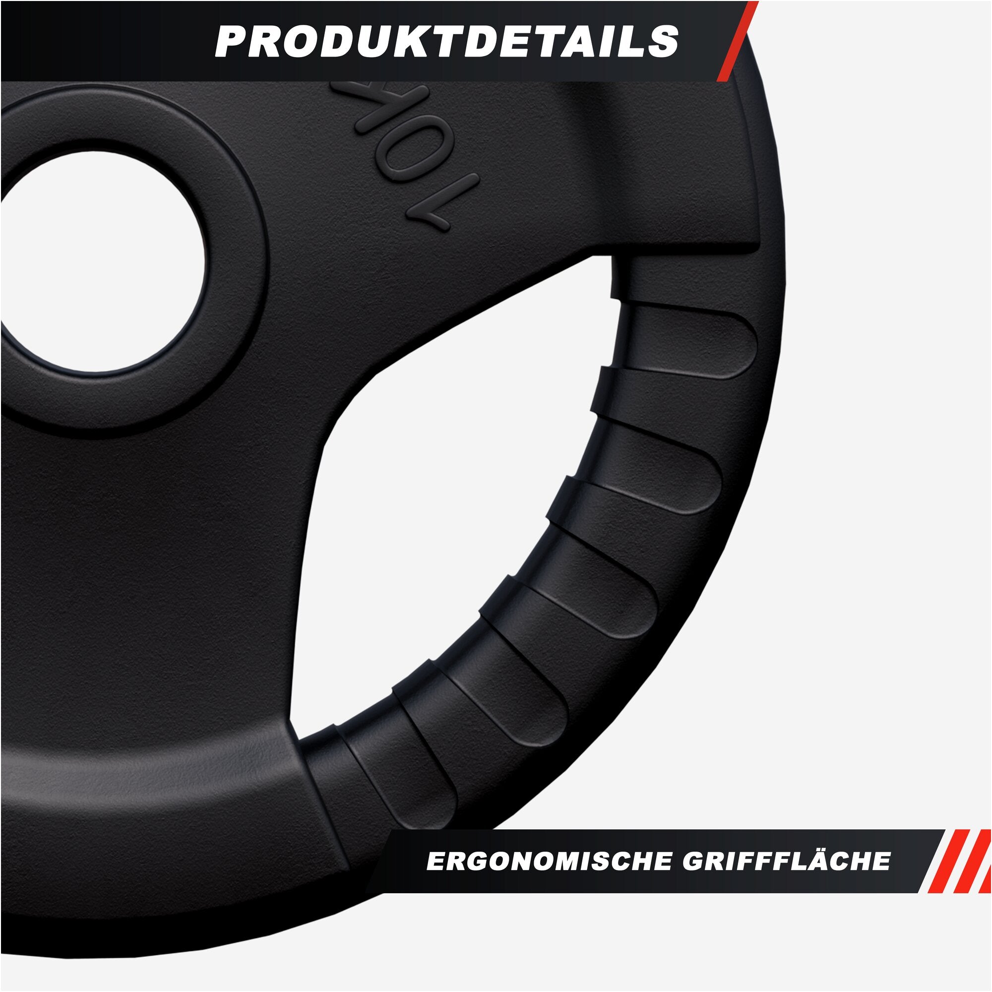 gorilla-sports-hantelscheibe-gummi-gripper-olympia-50-51-mm-1-25-bis-25-kg image 5