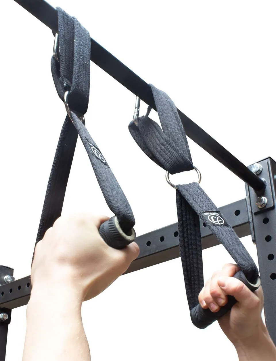 strength-shop-schlaufen-kabelgriffe-paar-schwarz-multifunktional image 1