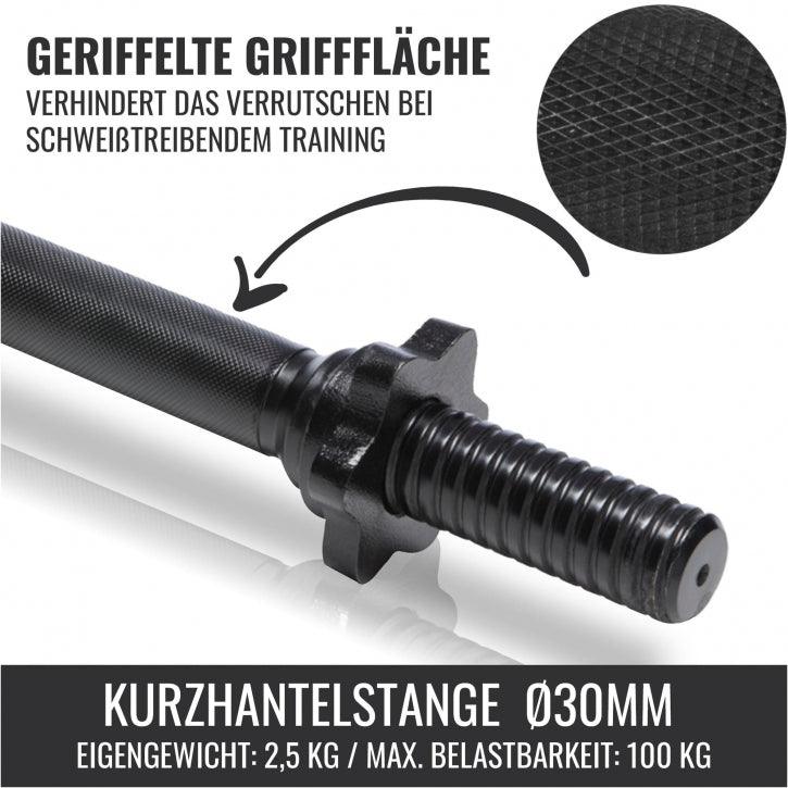 gorilla-sports-kurzhantelstange-35-cm-42-cm-chrom-mit-verschl-ssen image 7