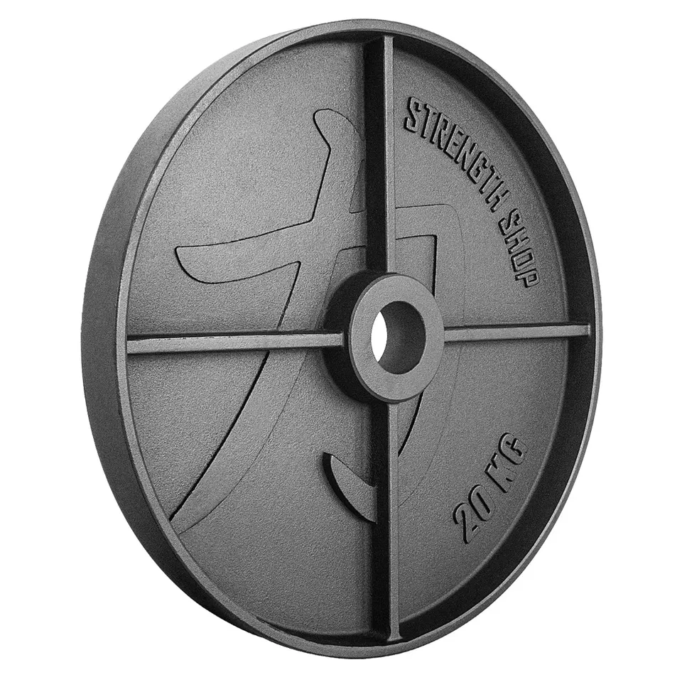 strength-shop-deep-dish-gusseisen-hantelscheiben-1-25kg-25kg-cast-iron-plates image 1