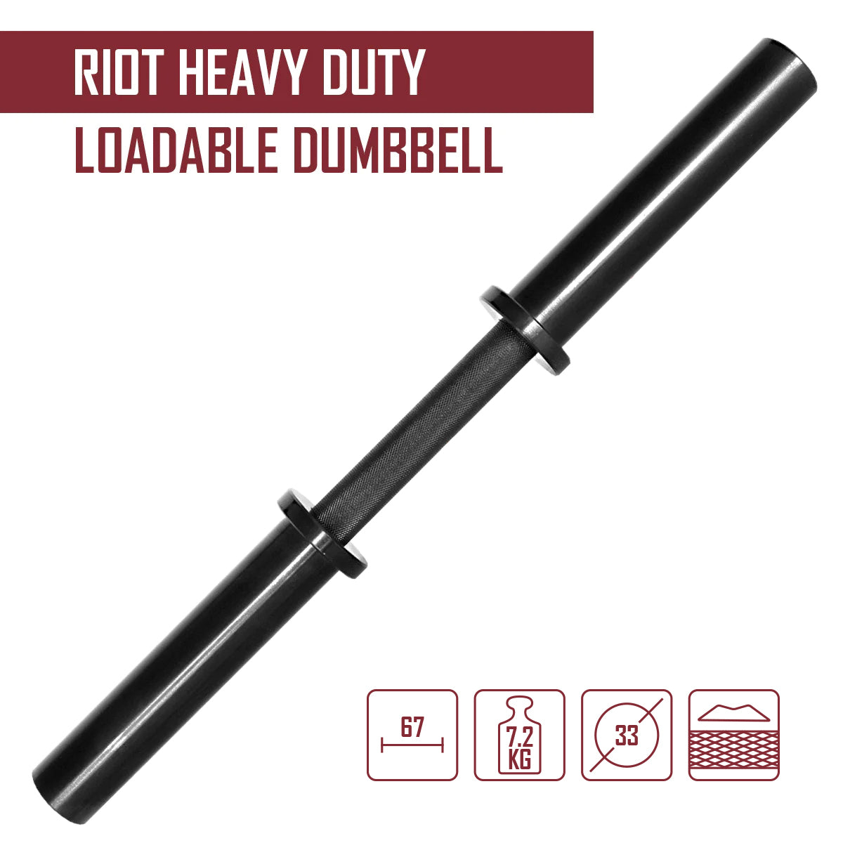 strength-shop-riot-schwerlast-kurzhantel-bis-200-kg image 2
