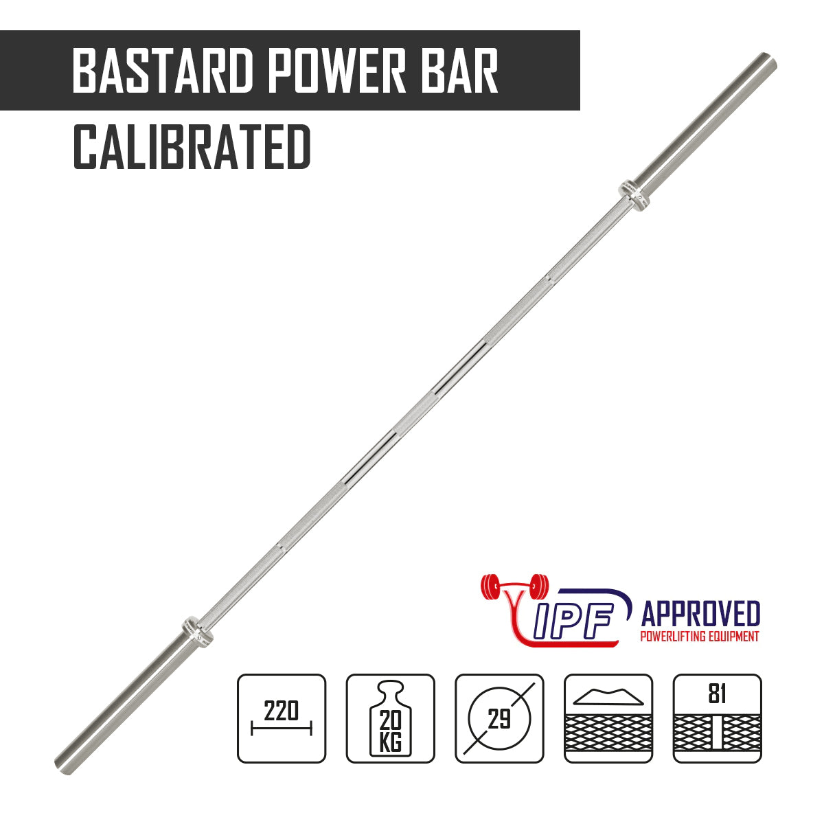 strength-shop-kalibrierte-bastard-power-bar-edelstahl-20kg-ipf-zertifizierte-pow image 2