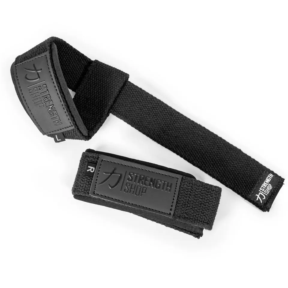 strength-shop-stealth-black-pro-lifting-straps-50cm-oder-65cm image 1