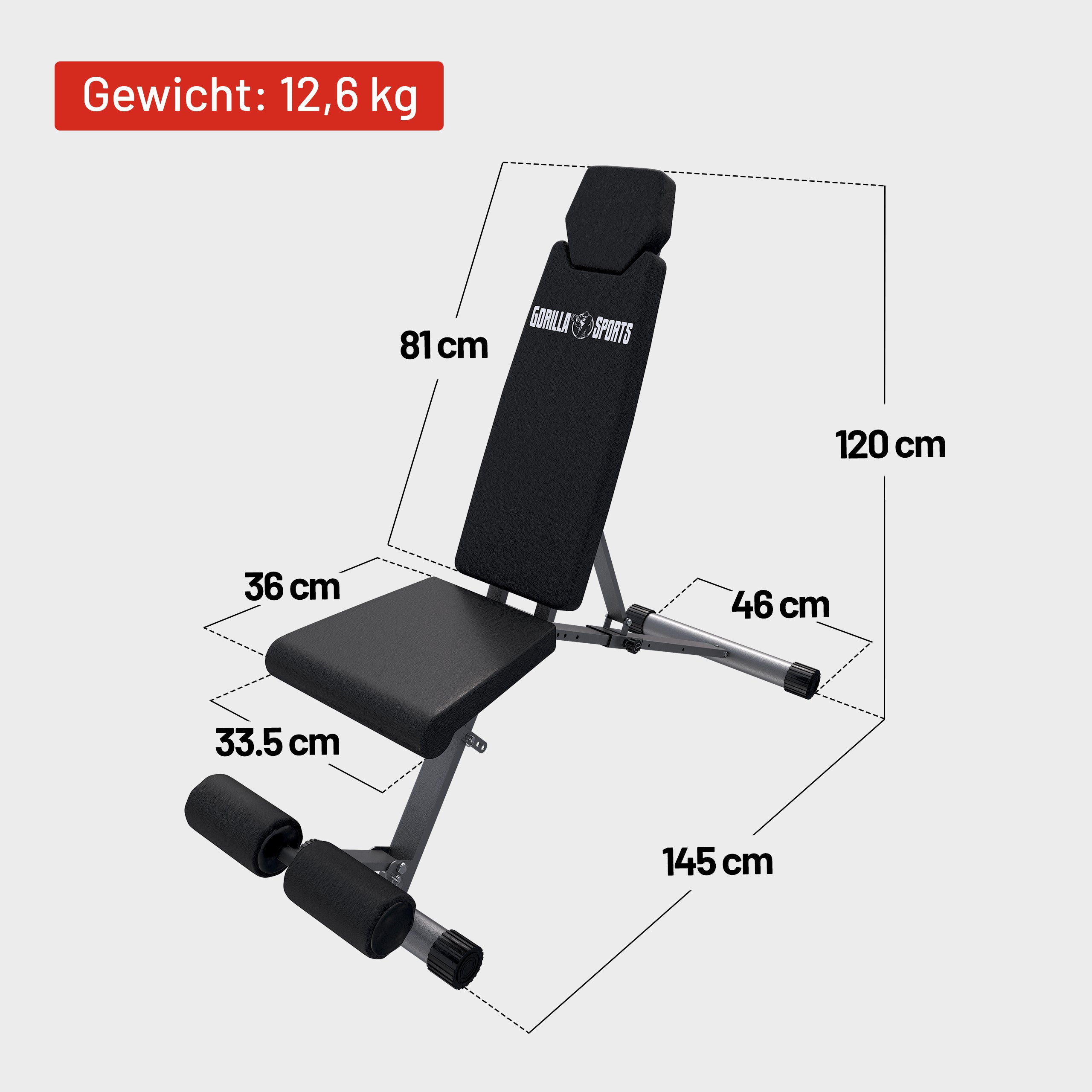gorilla-sports-hantelbank-faltbar-8-fach-verstellbare-schr-gbank image 7
