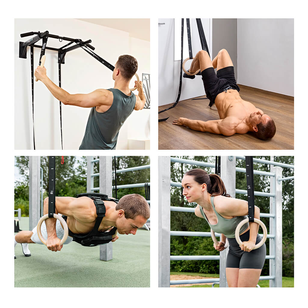 pullup-dip-turnringe-aus-holz-inkl-gurten-beutel-und-t-ranker image 5