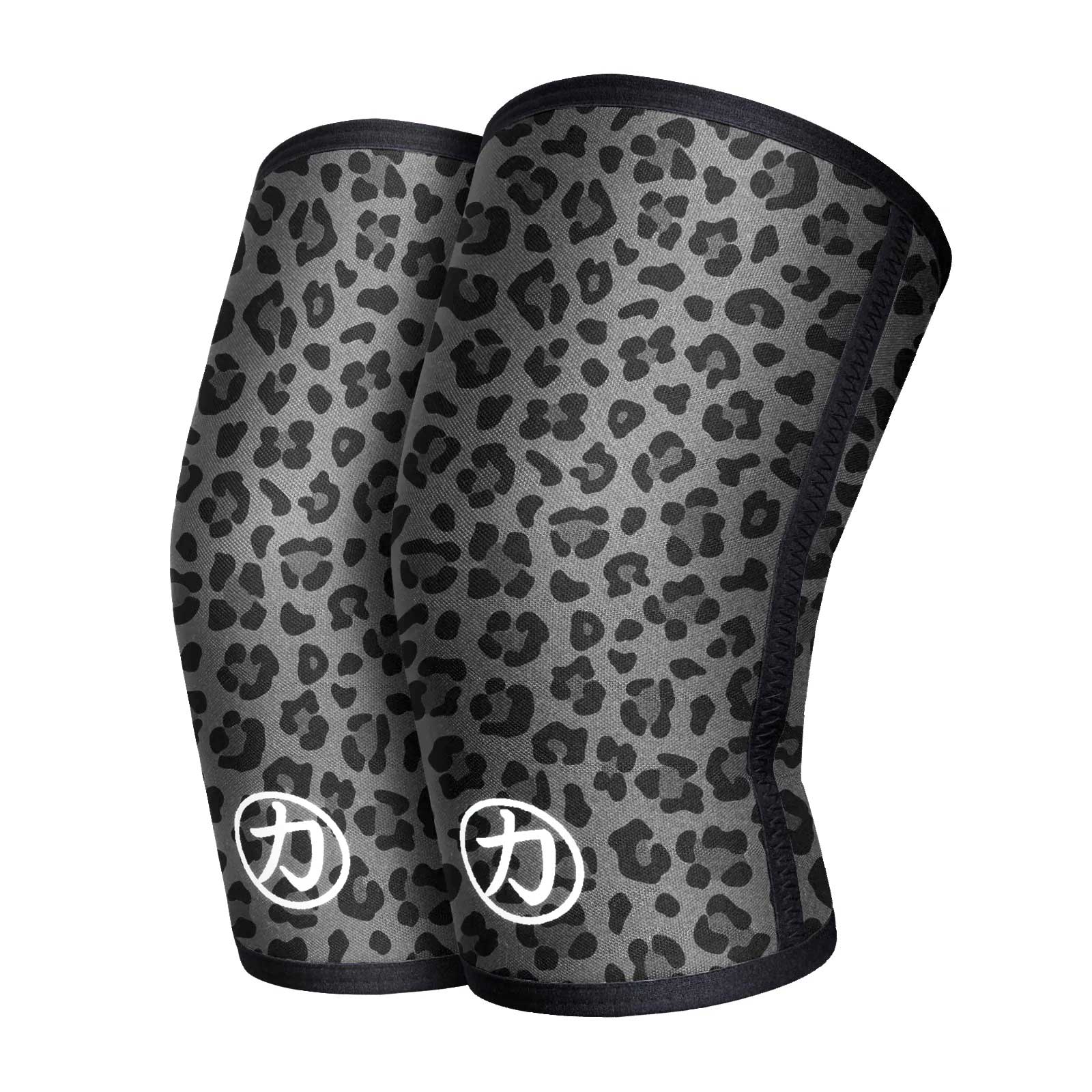 strength-shop-7mm-inferno-neoprene-knee-sleeves-dark-leo-ipf-zertifiziert-paar image 1