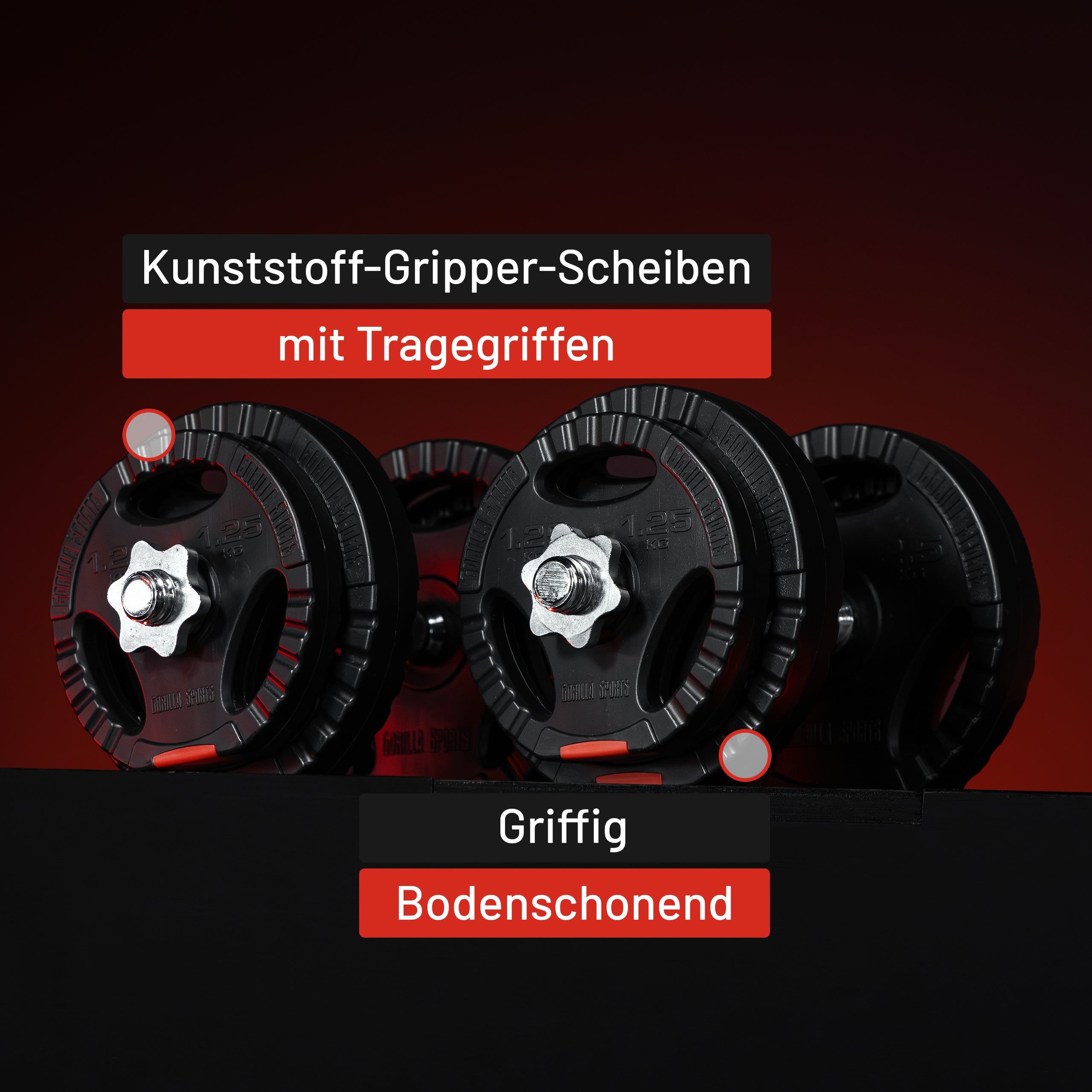 gorilla-sports-hantelset-kunststoff-gripper-100-kg-mit-langhantel-sz-und-kurzhan image 5
