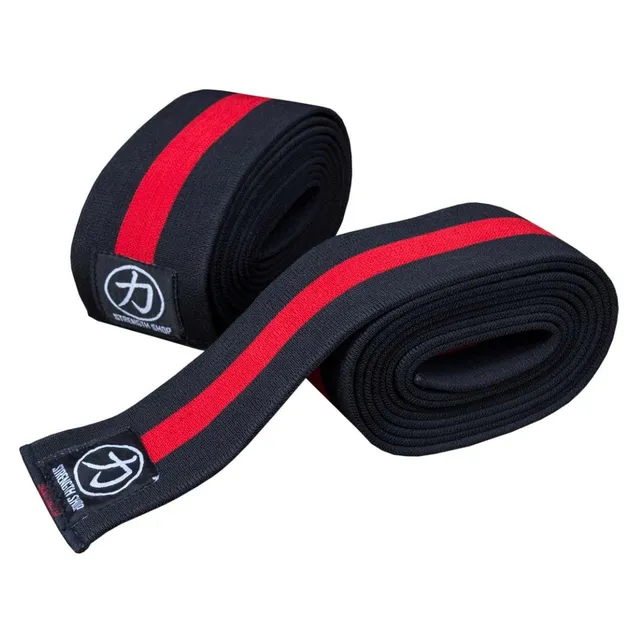 strength-shop-inferno-kniebandagen-fest-1-paar-2m-2-5m-3m-rot-schwarz image 1