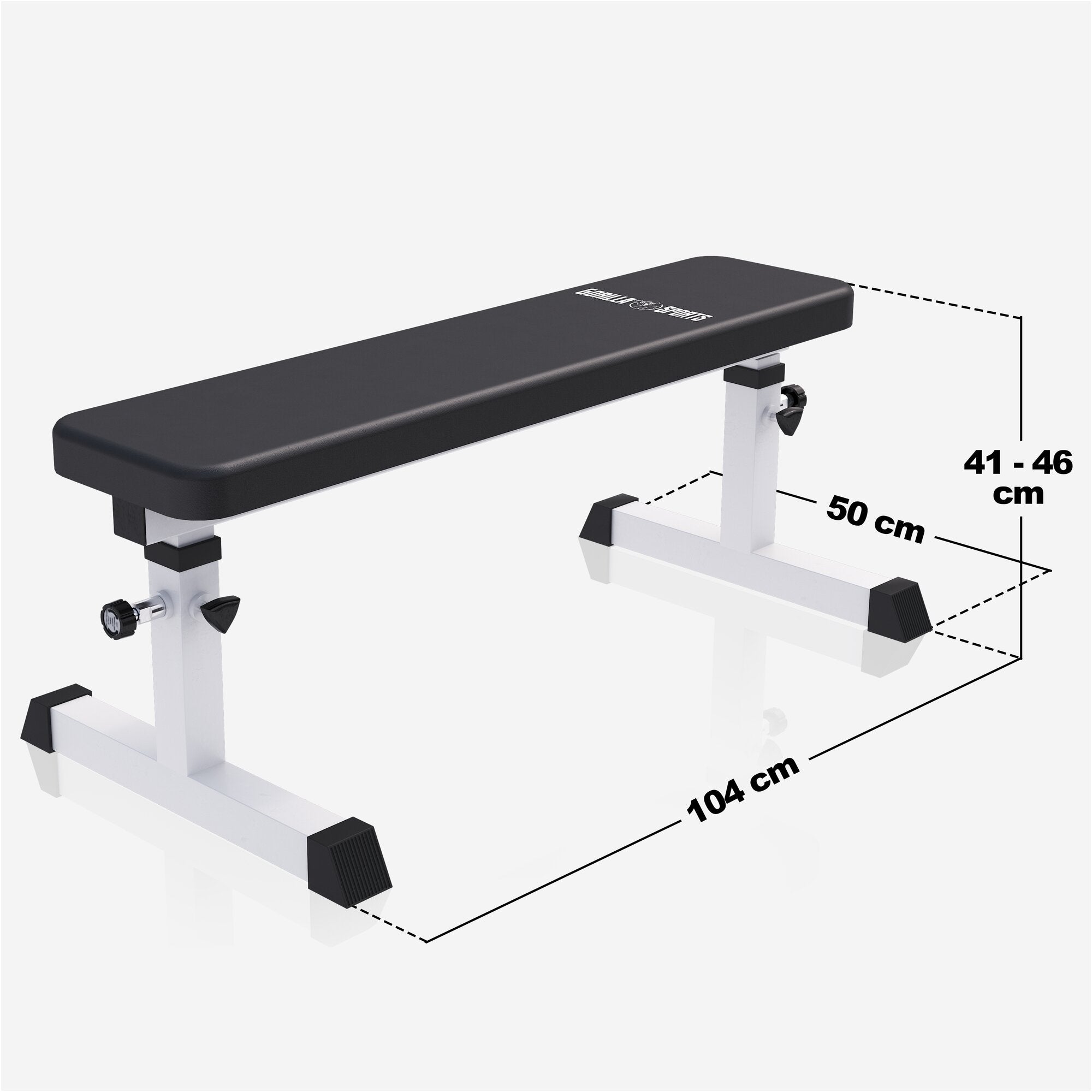 gorilla-sports-hantelbank-verstellbar-flachbank-trainingsbank image 7