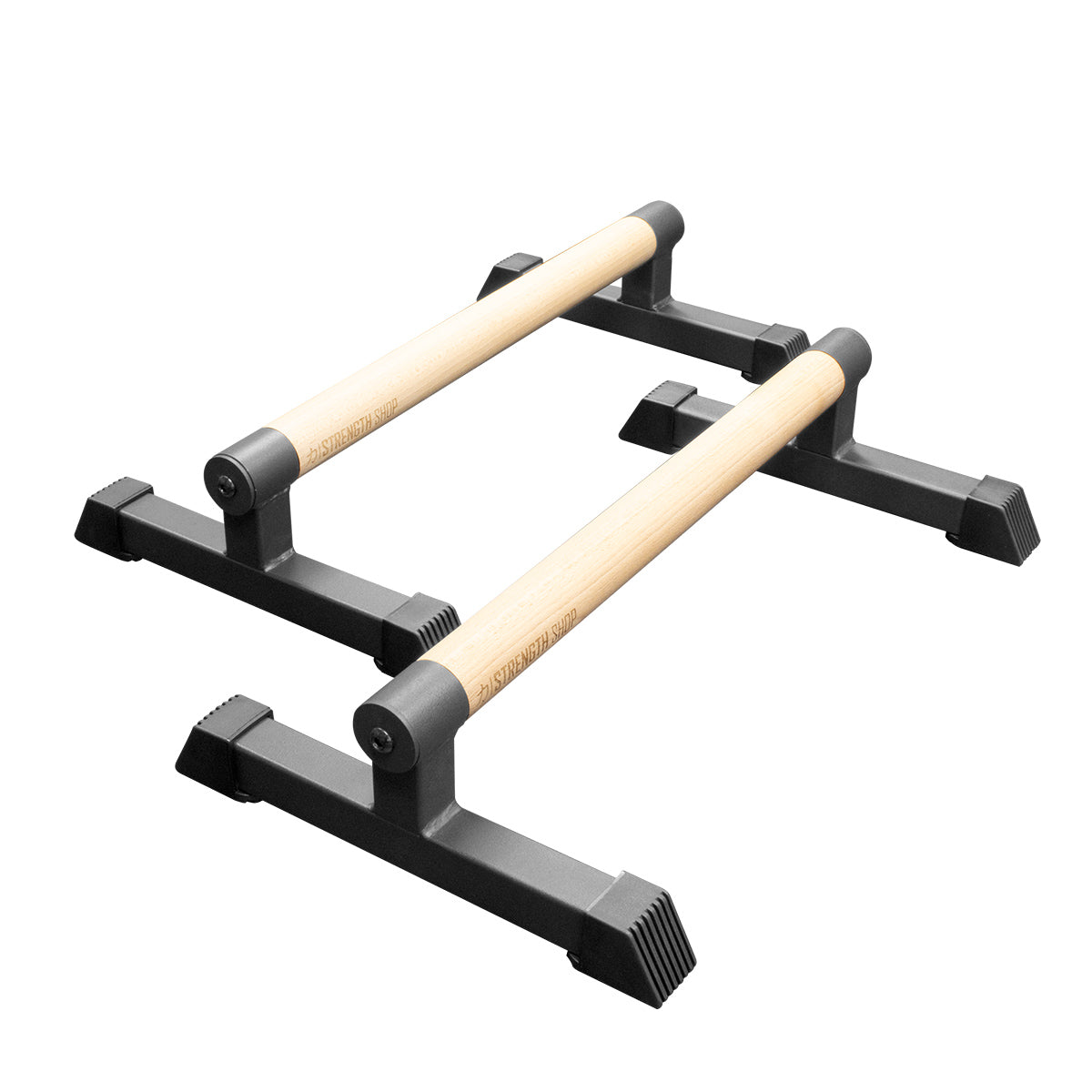 strength-shop-parallettes-st-tzbarren-holzgriff-38mm-stahlsockel-3-gr-en image 3