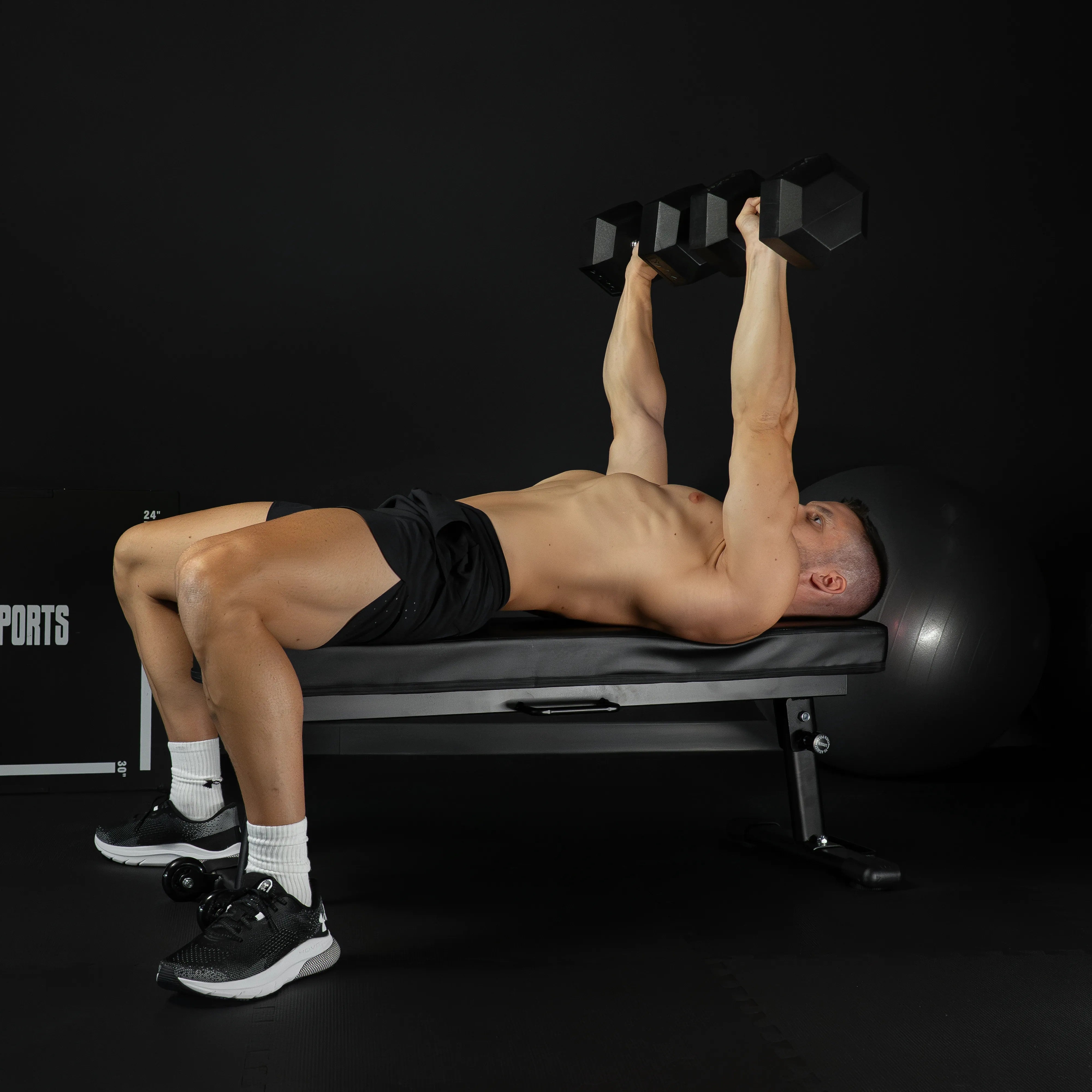 gorilla-sports-flachbank-klappbar-mit-tragegriff-bis-400-kg image 2