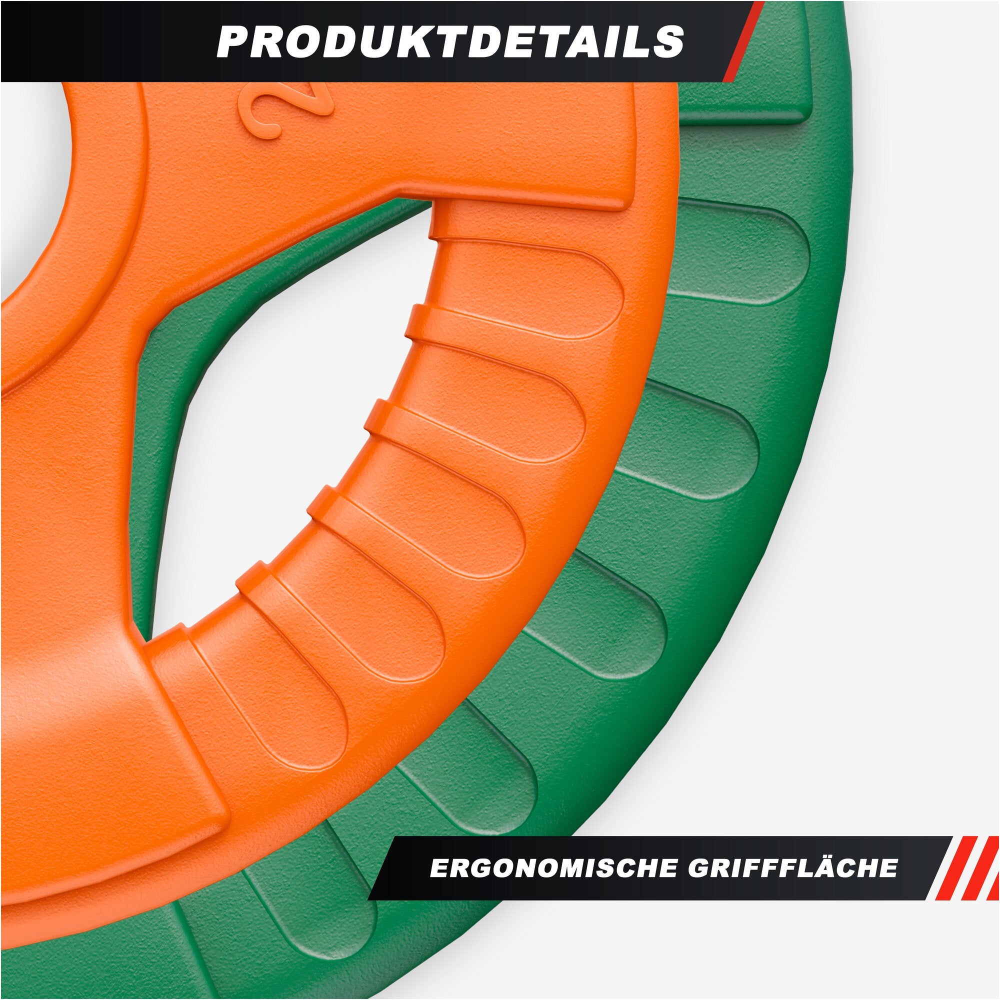 gorilla-sports-hantelscheibe-gummi-gripper-olympia-50-51-mm-1-25-bis-25-kg image 4